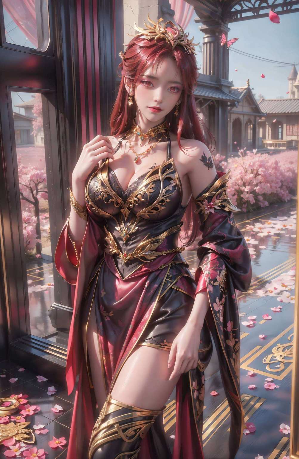 壁纸更是让人中毒不浅啊！那位百炼成神中的冷艳魔女