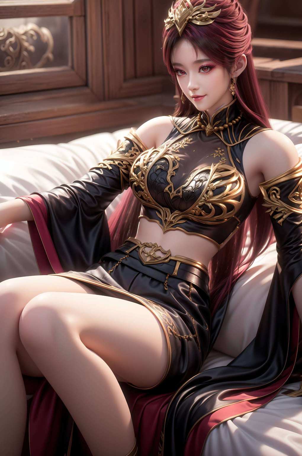 毒血夫人国漫女神尽显娇娆