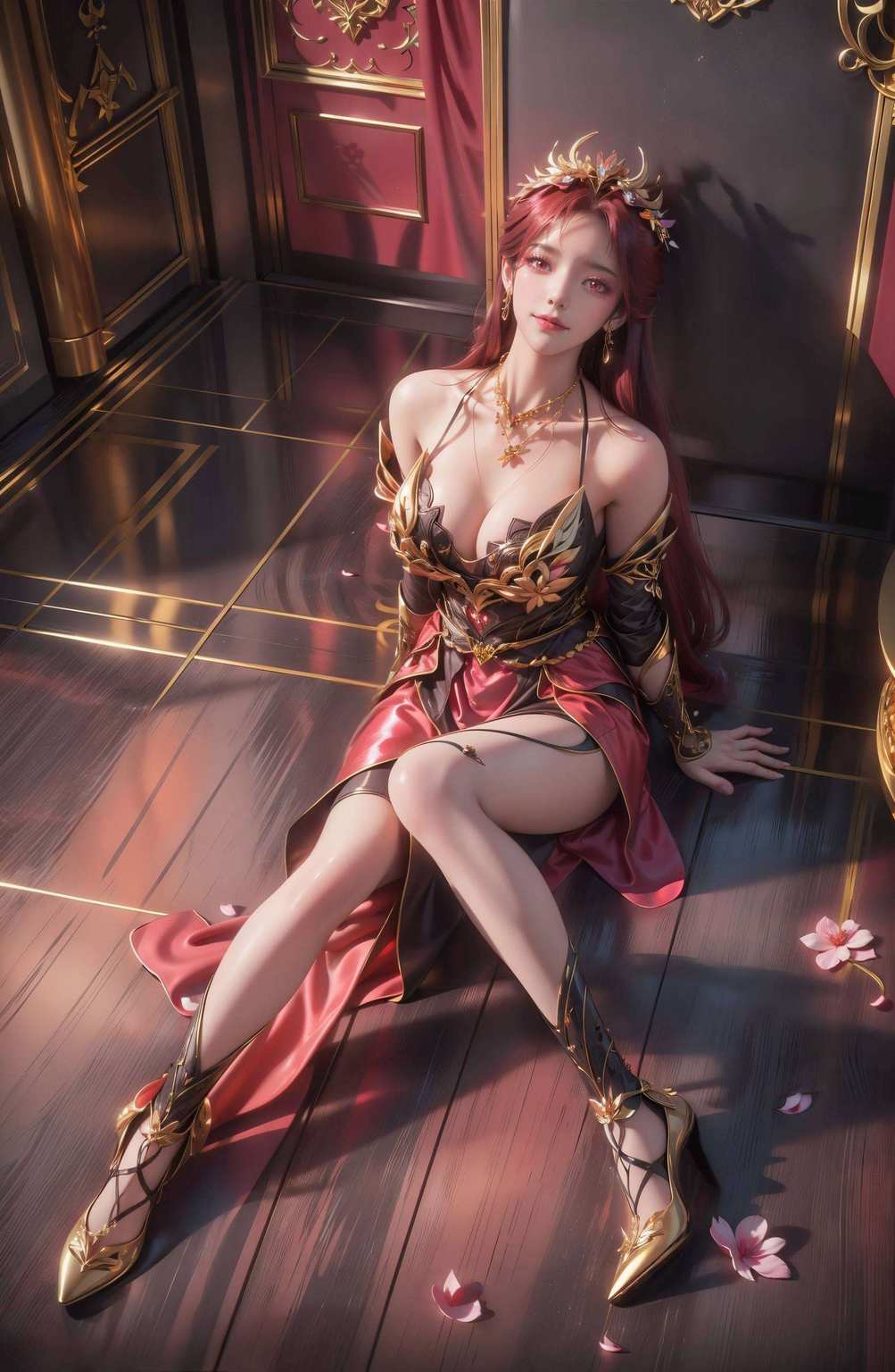 手握神秘力量诠释着坚韧与美的极致