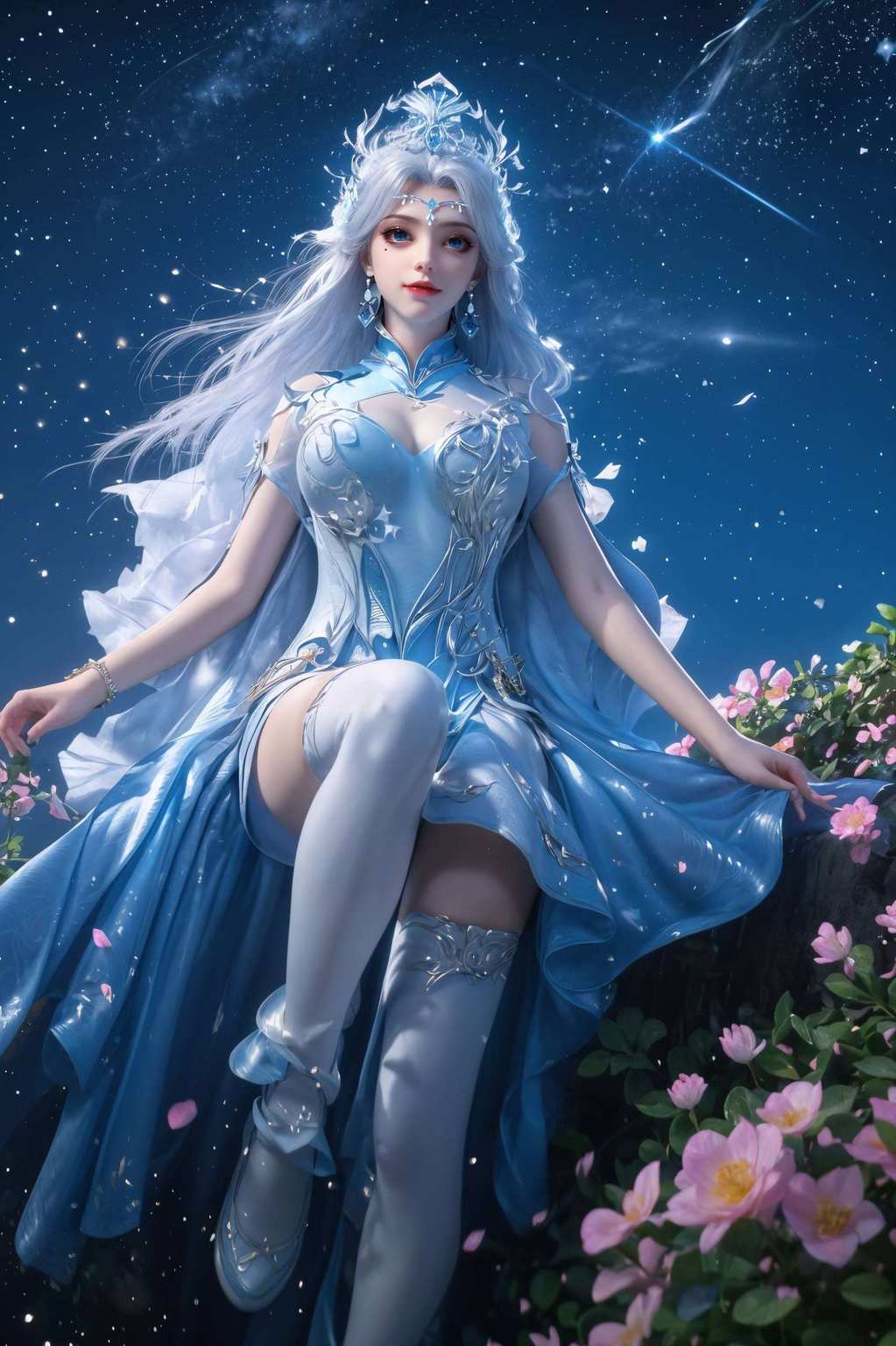 想要让你的安卓桌面焕然一新吗？快来看看这些宁雨蝶、溪幼琴、火允儿的国漫女神壁纸吧！这些百炼成神的国漫美女快来装饰你的小宇宙吧！