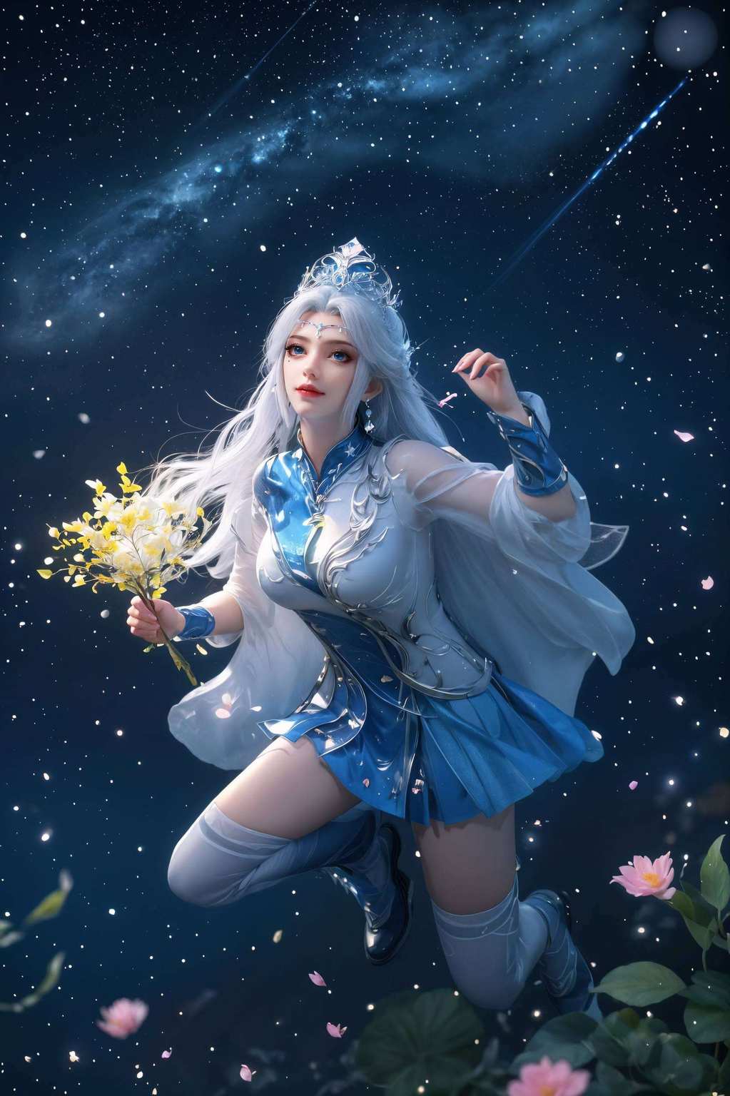 我也是壁纸界的颜值担当哦！”让人瞬间沉浸在国漫的玄幻世界