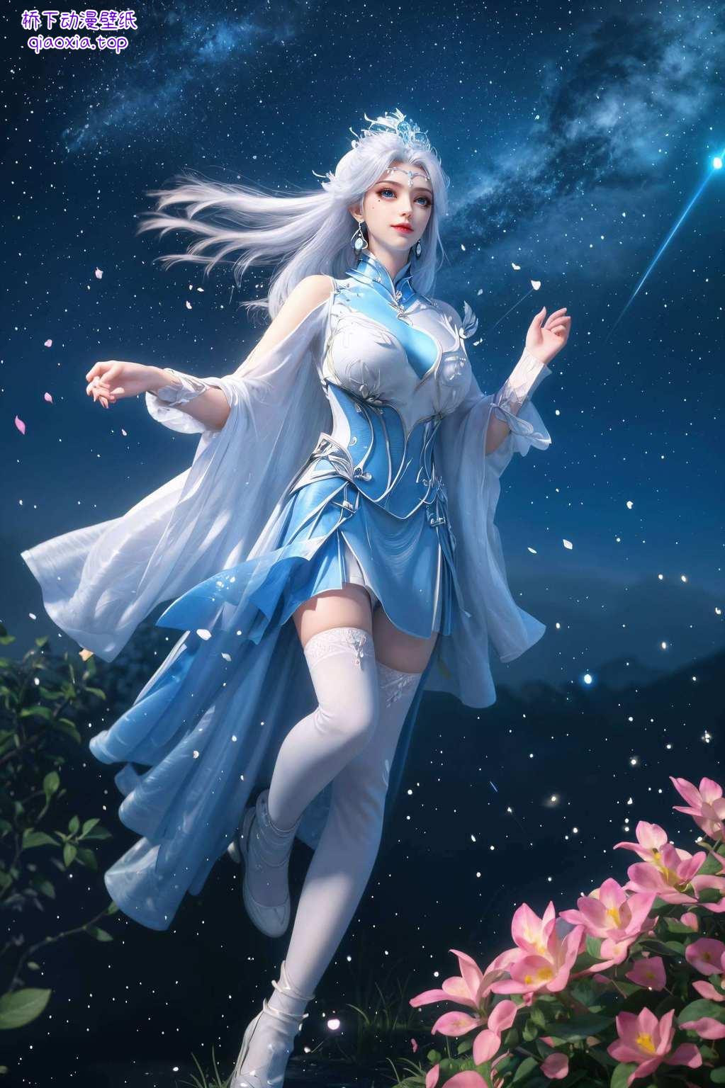 让我们一起沉浸在宁雨蝶的美貌和力量中吧！今天给大家带来一款超级炫酷的AI创作壁纸
