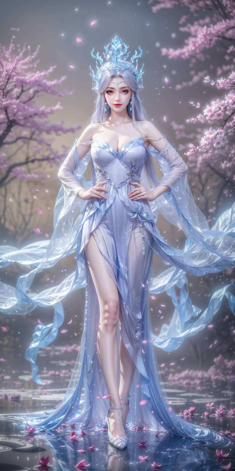 她的壁纸来啦！别看她平时在《百炼成神》里一本正经嘿
