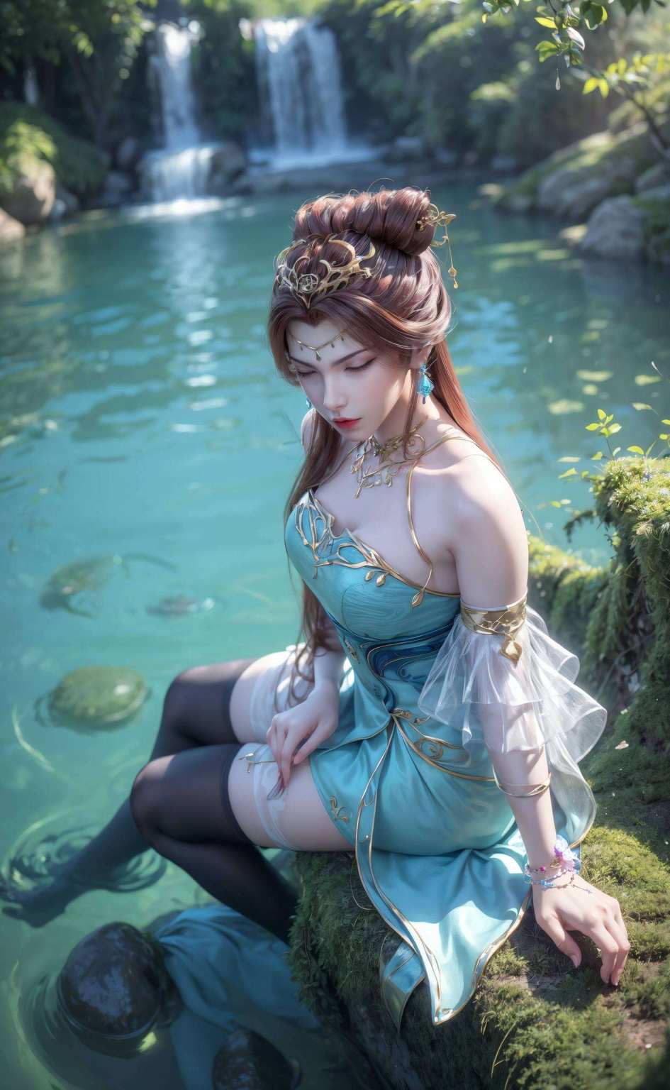 这不仅是壁纸苏灵韵的美貌与玄幻元素完美结合