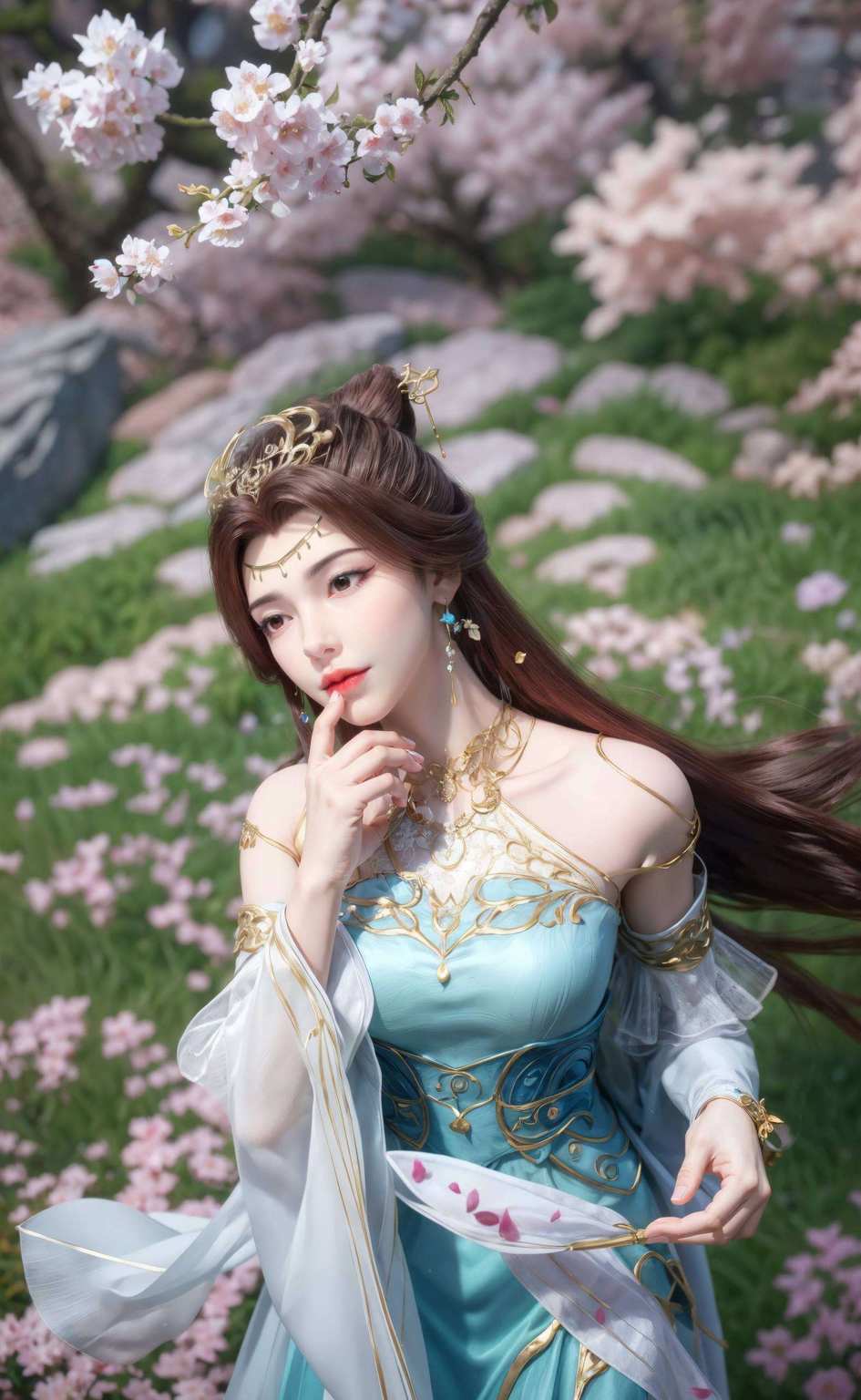 感受国漫女神的魅力瞬间点亮你的iPhone桌面