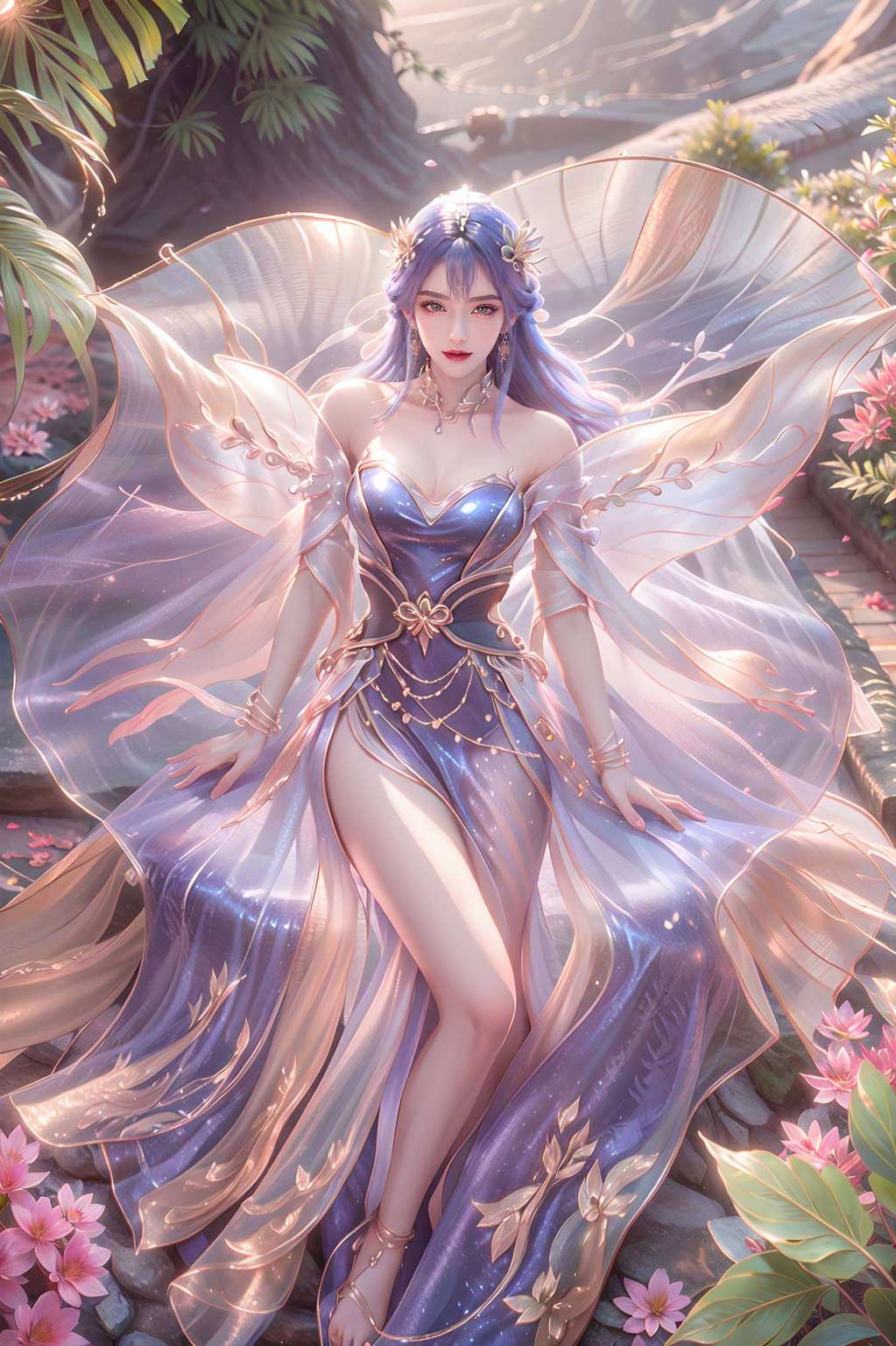 进入玄幻世界就那么简单！想要你的手机也变身成二次元世界吗？我这有个秘密武器——天穹横屏动态壁纸！想象一下