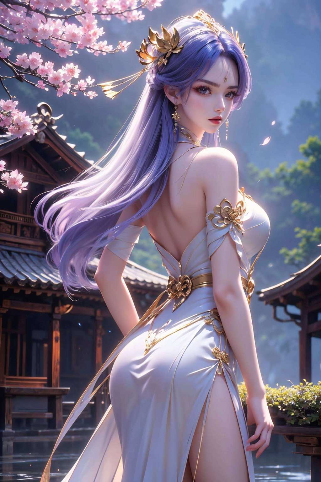 快来抱走这份独特的美吧！国漫女神的代表——天穹！这款壁纸将国漫美女的魅力展现得淋漓尽致