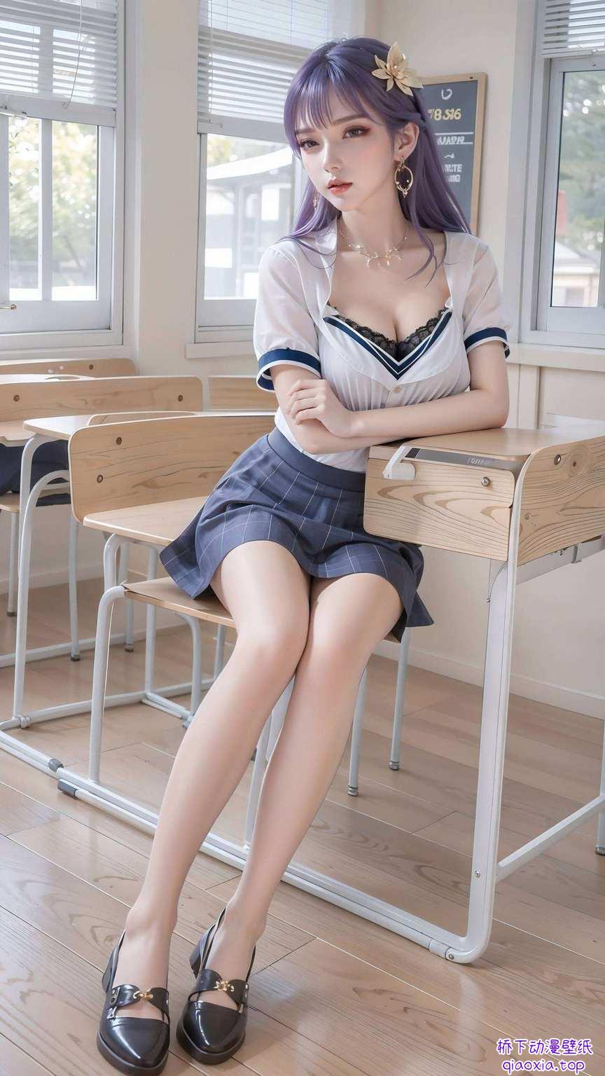 时而又是动漫里的美女仿佛在说：“我是天穹
