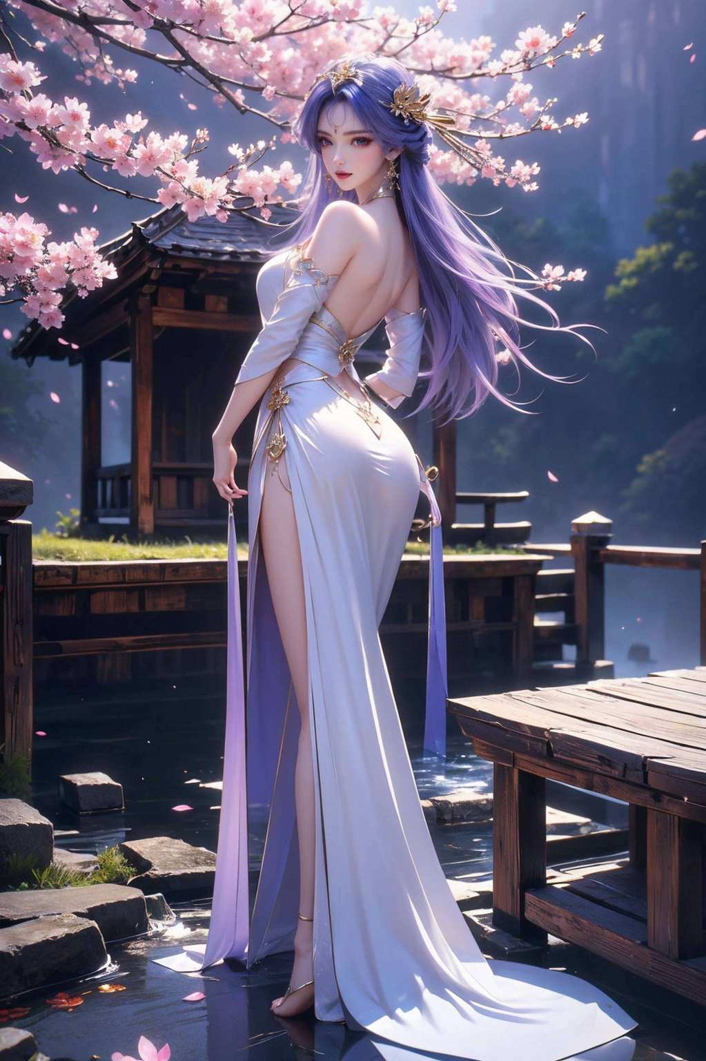 不信你换上看看她们可是最美的风景线哦！嘻嘻