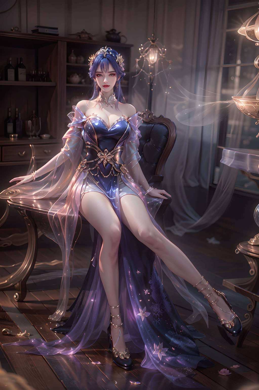 动漫女神之韵婉如游龙