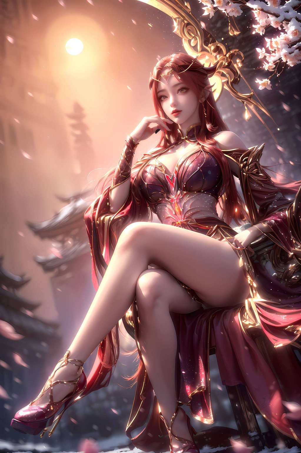 幽幽妖夜百炼成神影