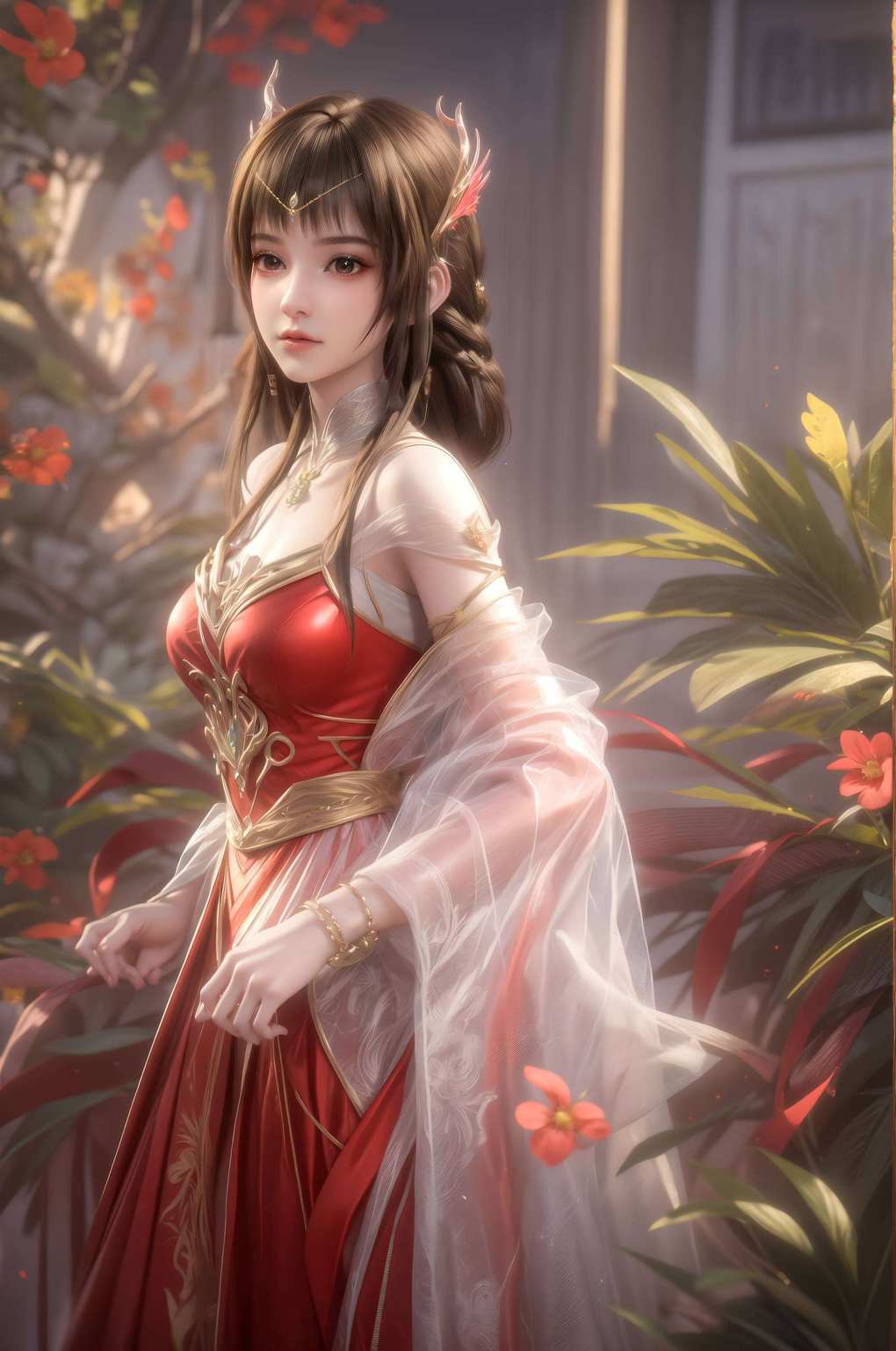国漫女神的代表我给你推荐一波！这款云落壁纸