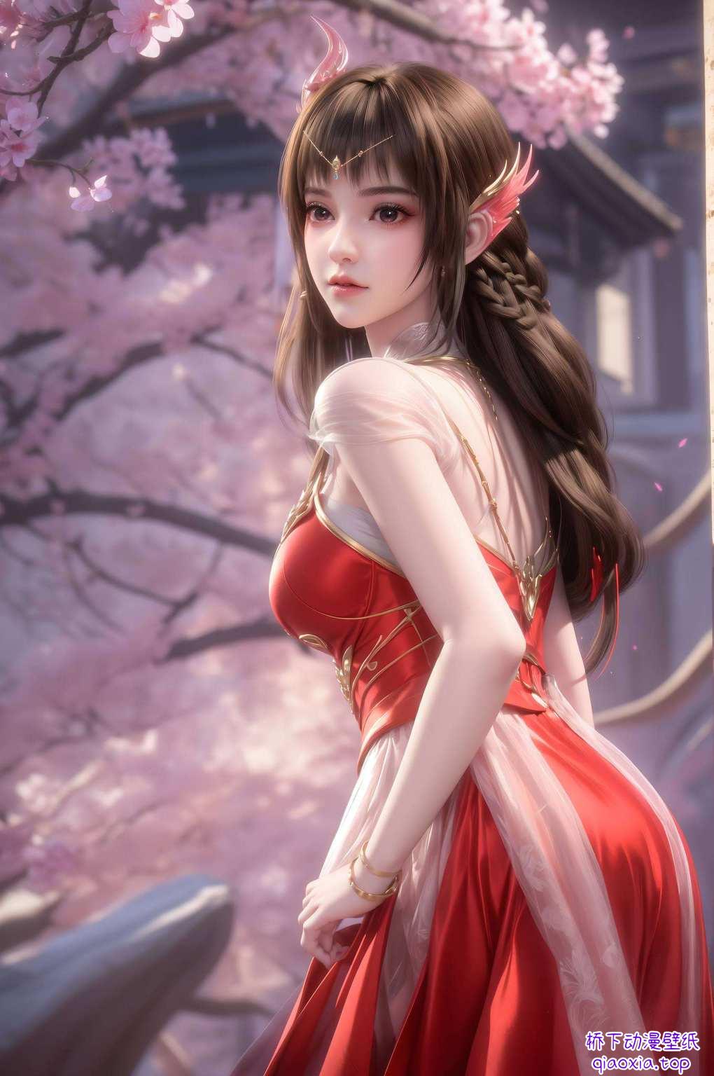 想给你的电脑来点古香古色的风情吗？快来看看这些云落动漫动态高清壁纸图片让你的电脑变成一个国漫女神的画廊
