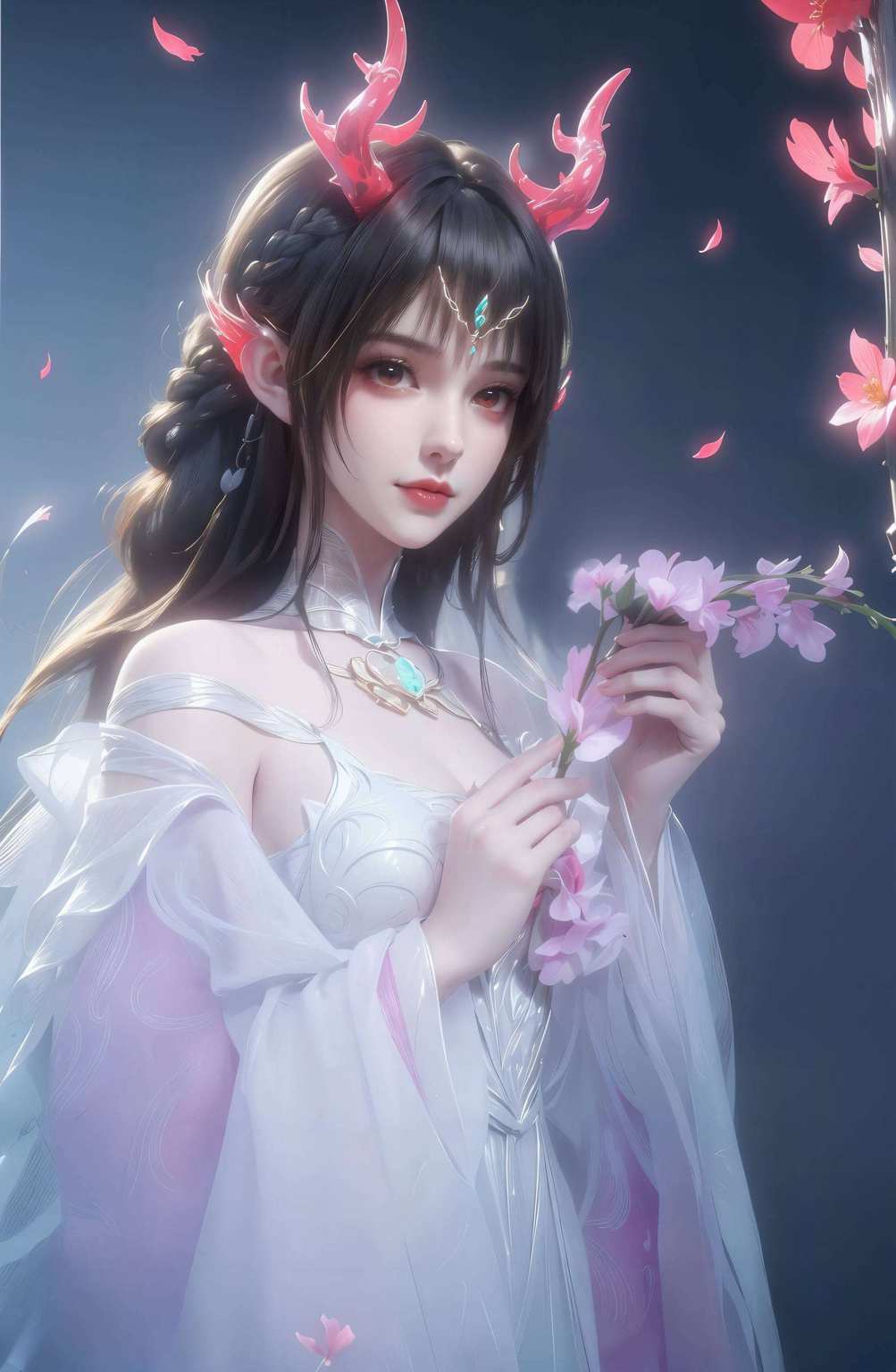 玄幻世界之美映照国漫女神风采