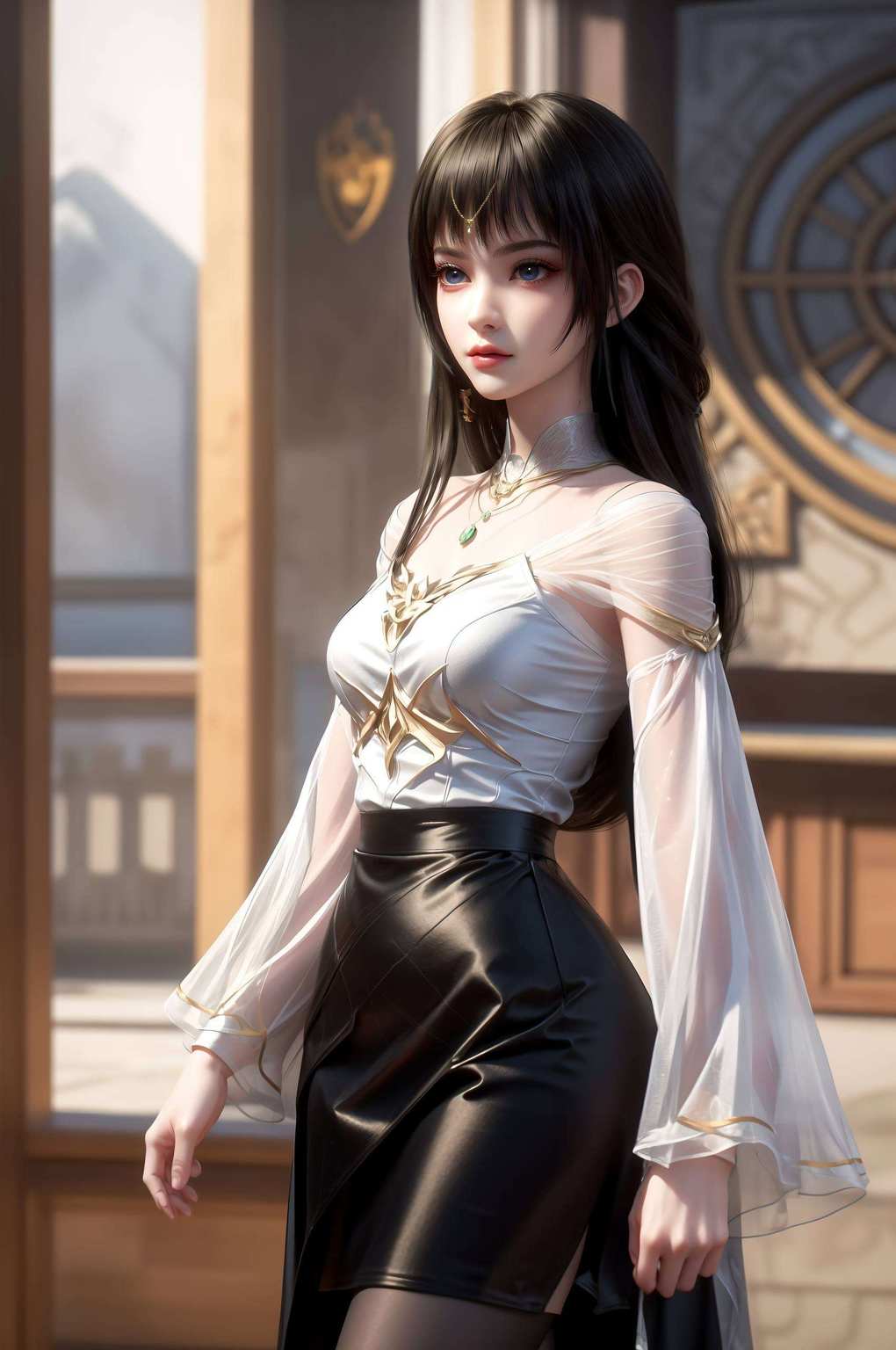 百炼成神图中行动漫美女翩翩舞
