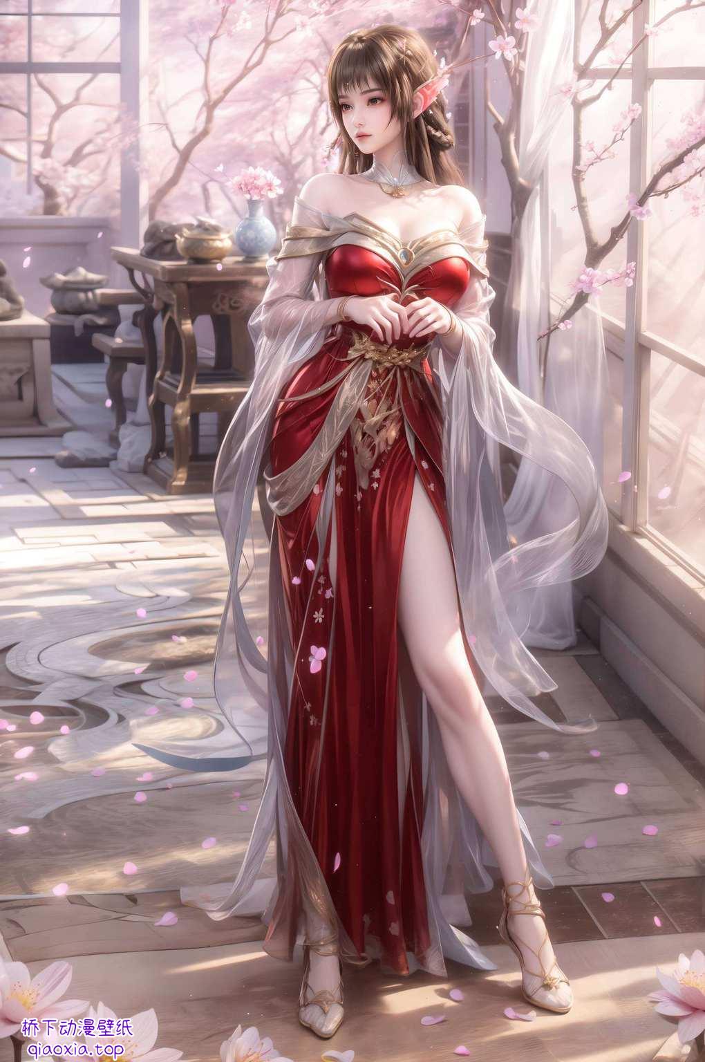 一跃成仙云落女神泡澡中