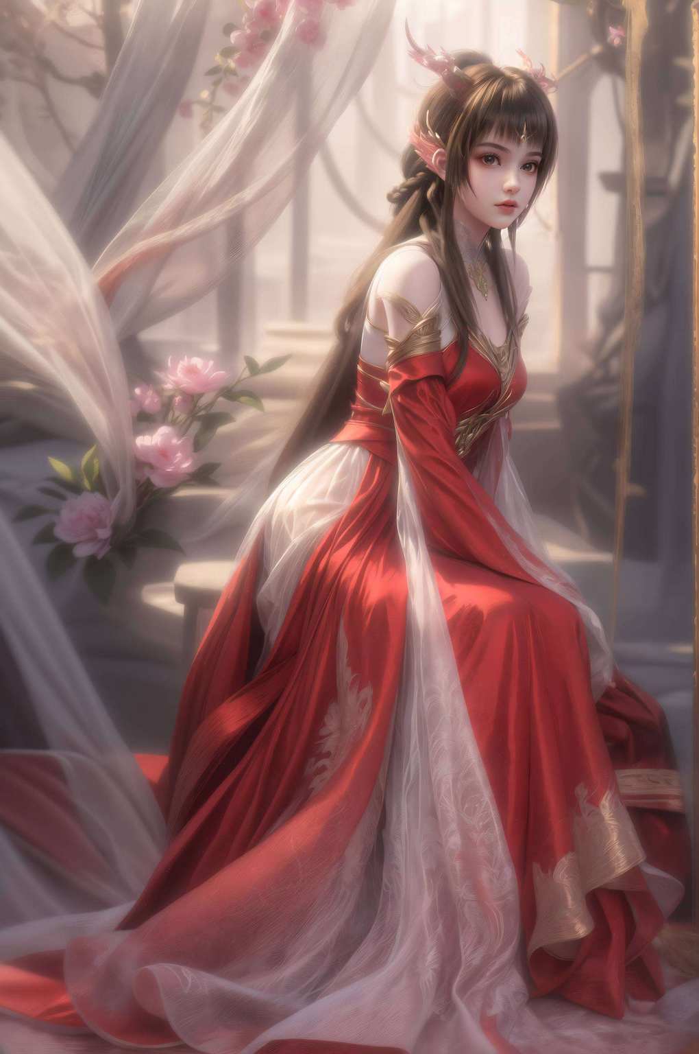 百炼成神里的 wallpaper？那绝对是力量与美学的完美结合玄幻感十足！还有那些国漫女神和美女们