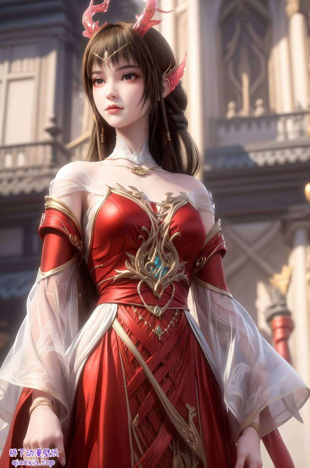 云落女神款款而来穿梭于国漫的绚丽世界
