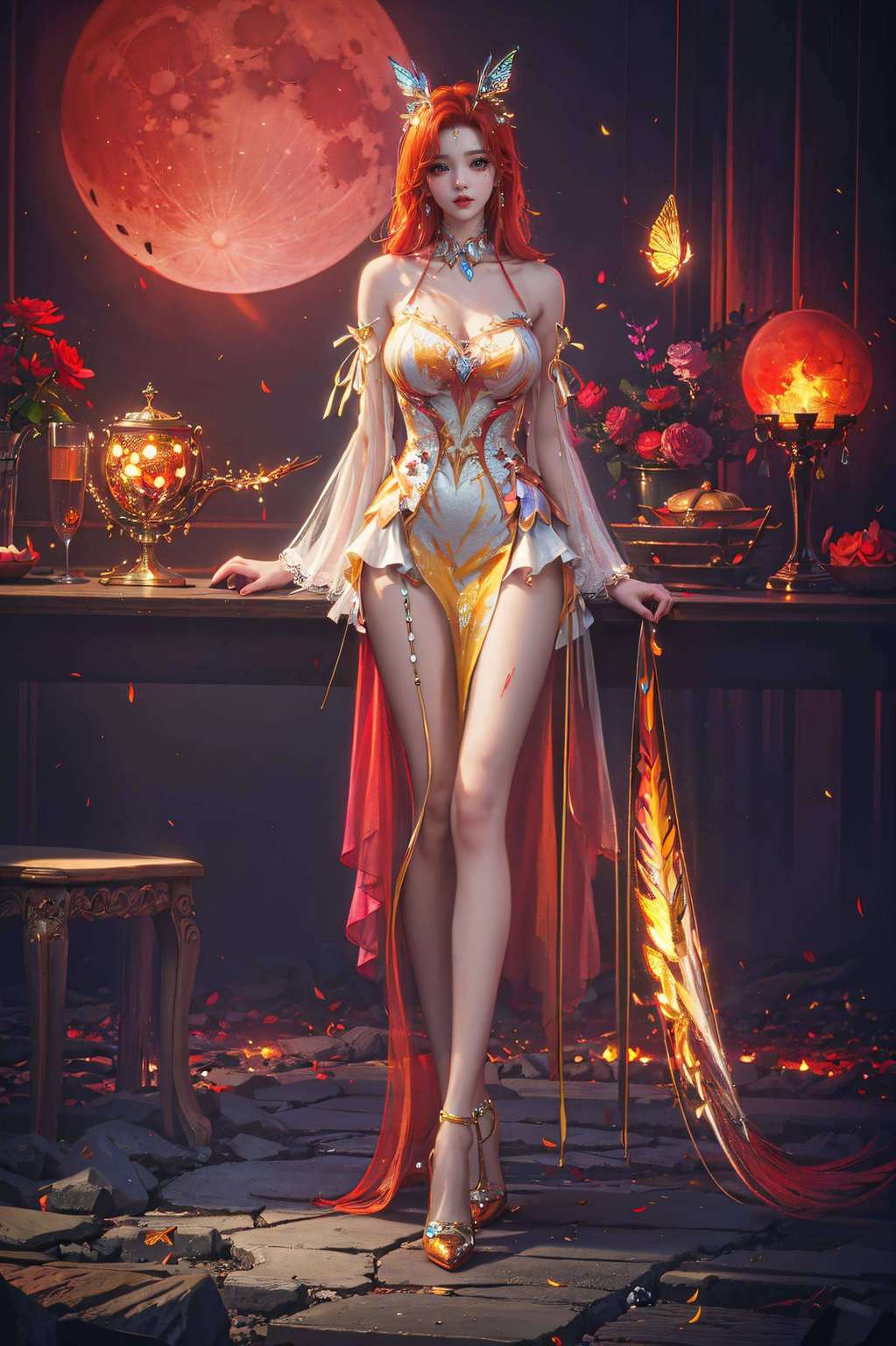 沧元图里的她宛如穿越时空的使者