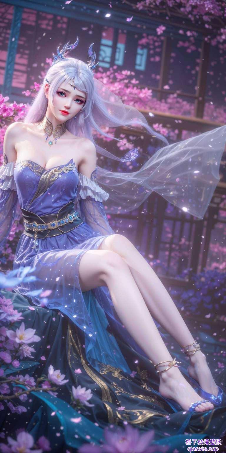 洛璃的美貌和神秘感是不是厌倦了那些千篇一律的桌面主题？来吧