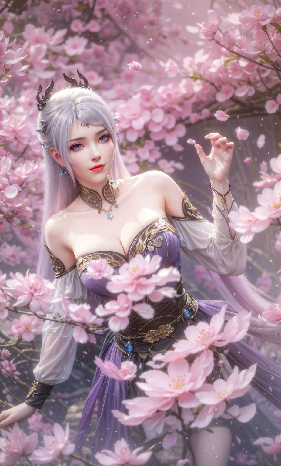 更是国漫女神的完美演绎每一个细节都充满了玄幻的气息