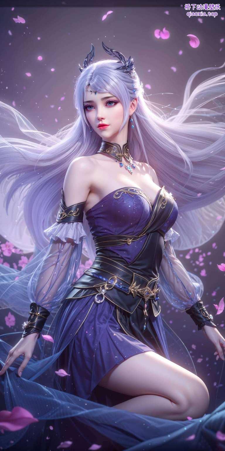 还能让你的iPhone桌面瞬间玄幻升级！谁说国漫美女只能存在于二次元？洛璃来了今天给大家推荐一款绝美的国漫女神——笔记本洛璃壁纸