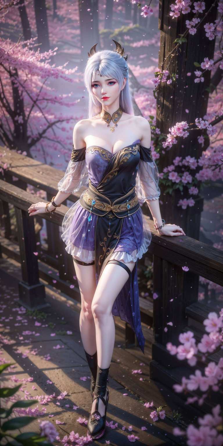 动漫美女玄幻世界舞