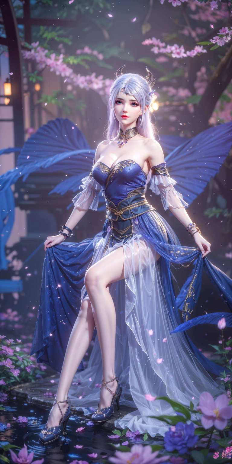 绝对能让你的平板瞬间变身国漫迷的视觉盛宴！快来看看这位国漫女神的魅力吧！这款壁纸以国漫玄幻为主题