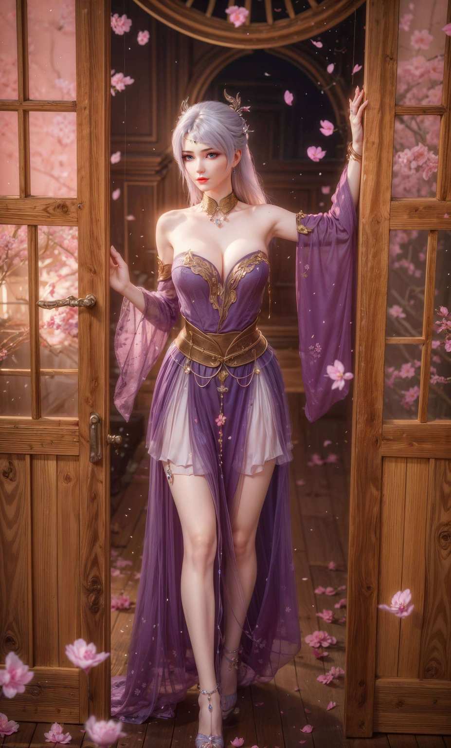 她就在你的指尖跳动她的眼神深邃如古泉