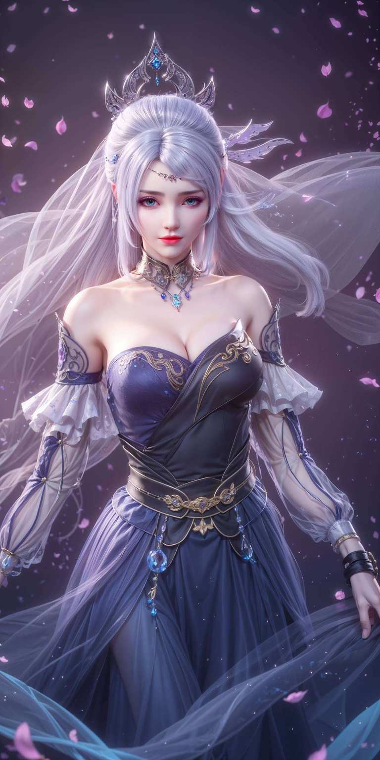 美女牧尘风华绝代