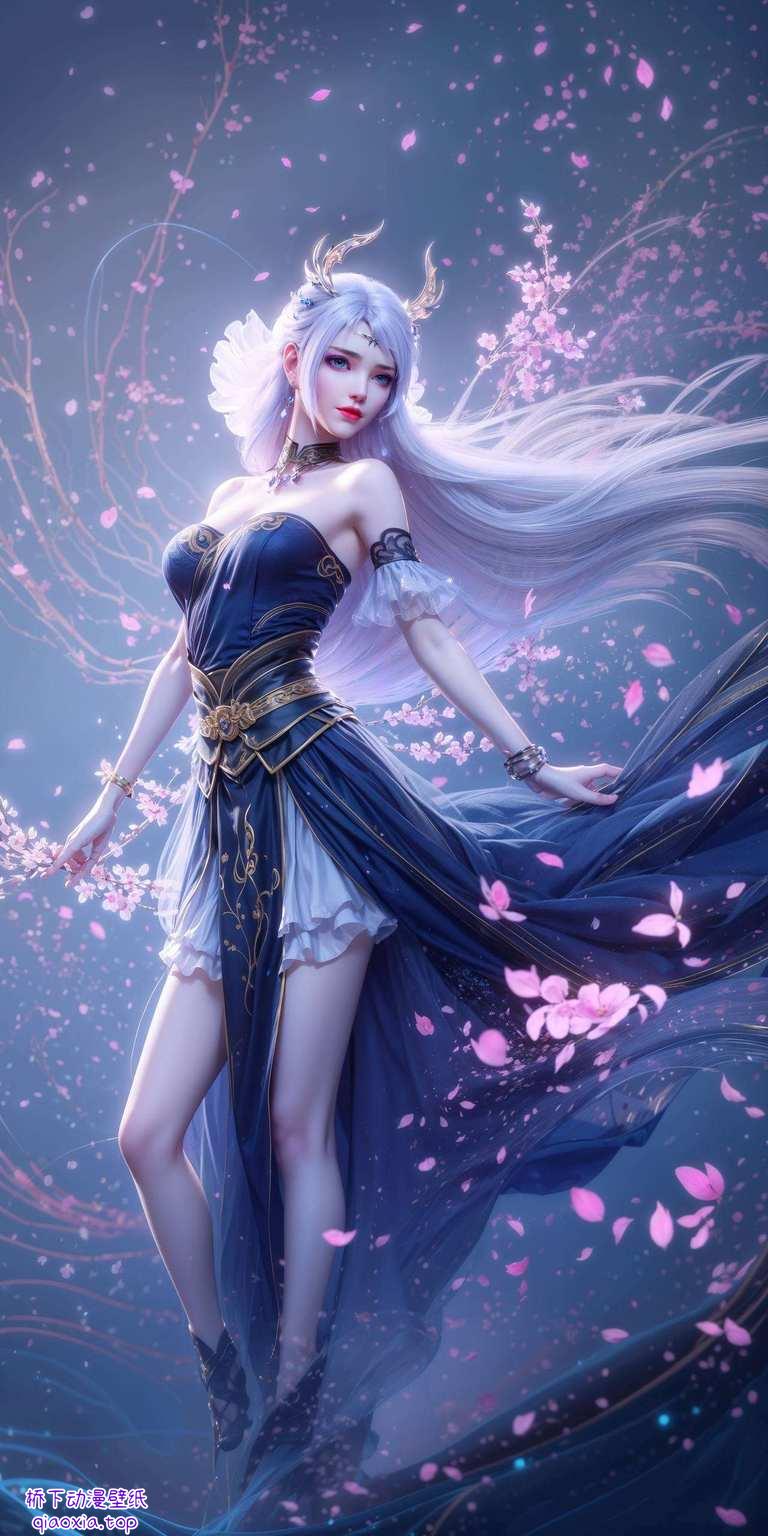 诠释着无尽的玄幻魅力她如梦似幻