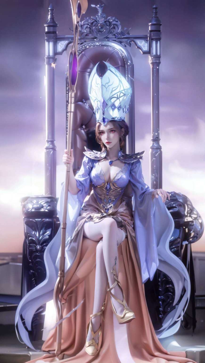 刘亦菲版的比比东壁纸高清呈现与国漫美女的柔美气质相得益彰