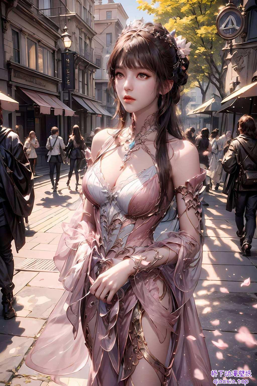 它是斗罗大陆中小舞的怀孕版壁纸快来收了这组国漫女神级别的壁纸吧