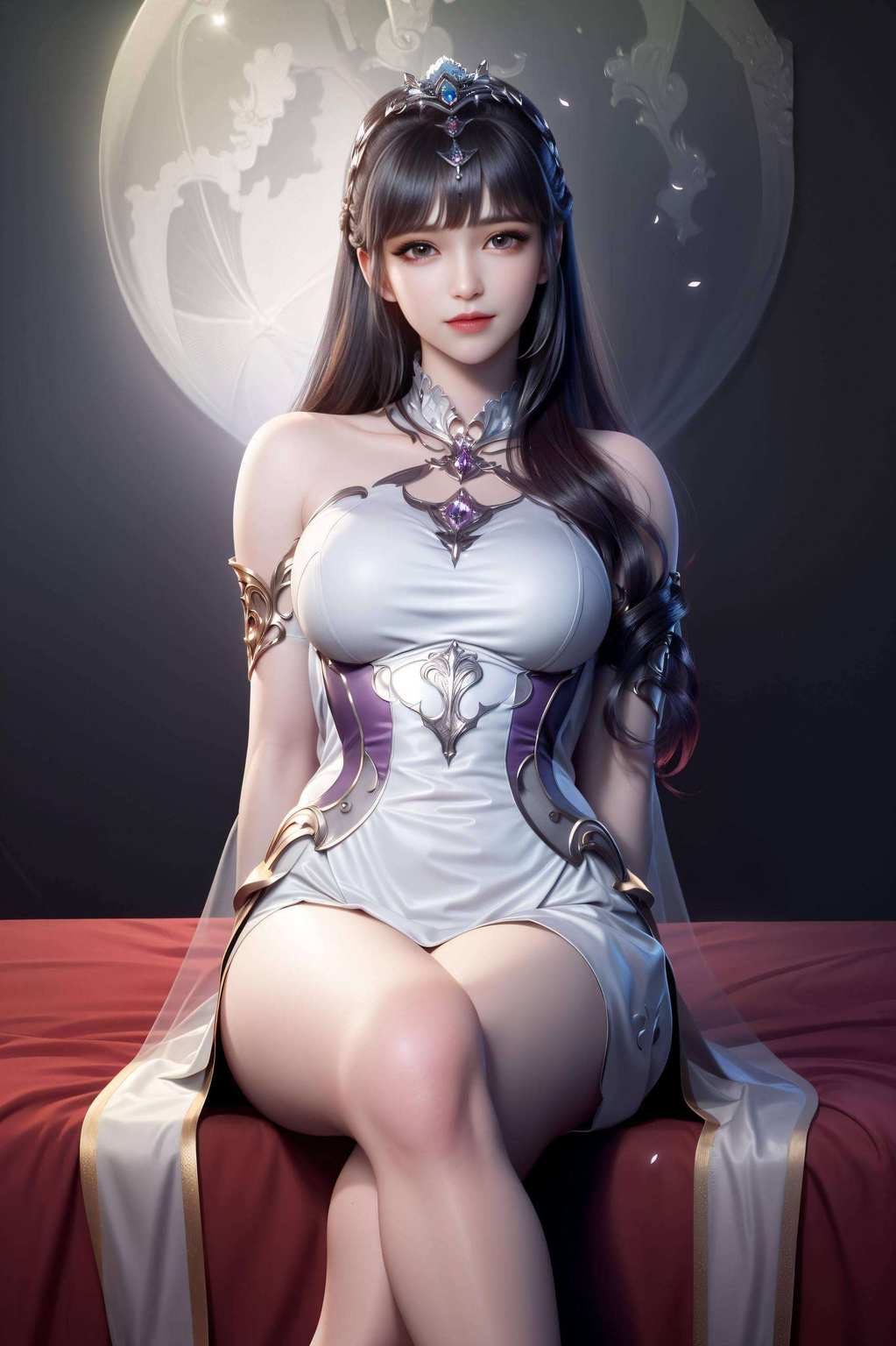 这位来自斗罗大陆的灵动女神她的翘脚壁纸图集