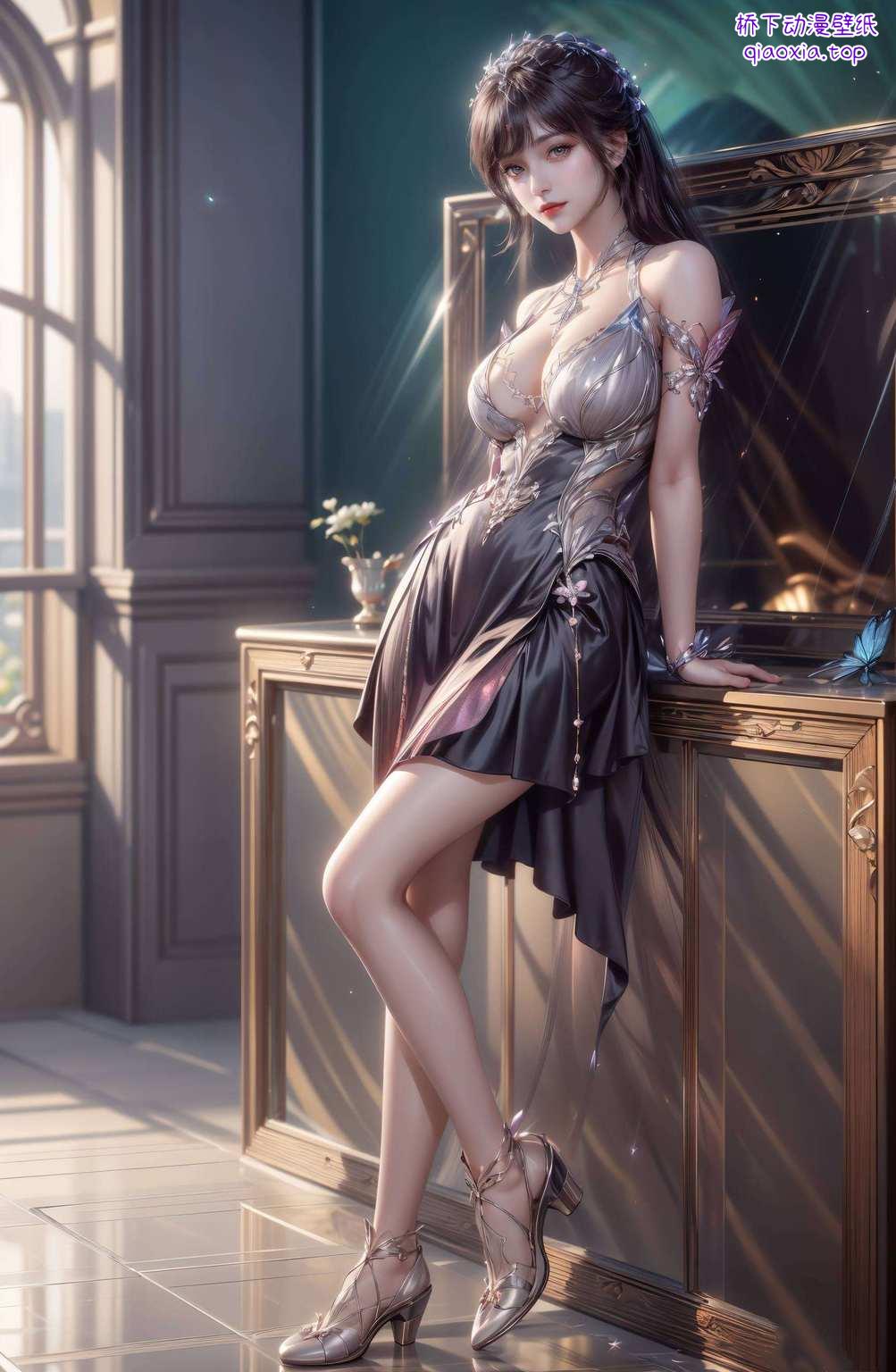 小舞为你的手机增添了一抹玄幻色彩