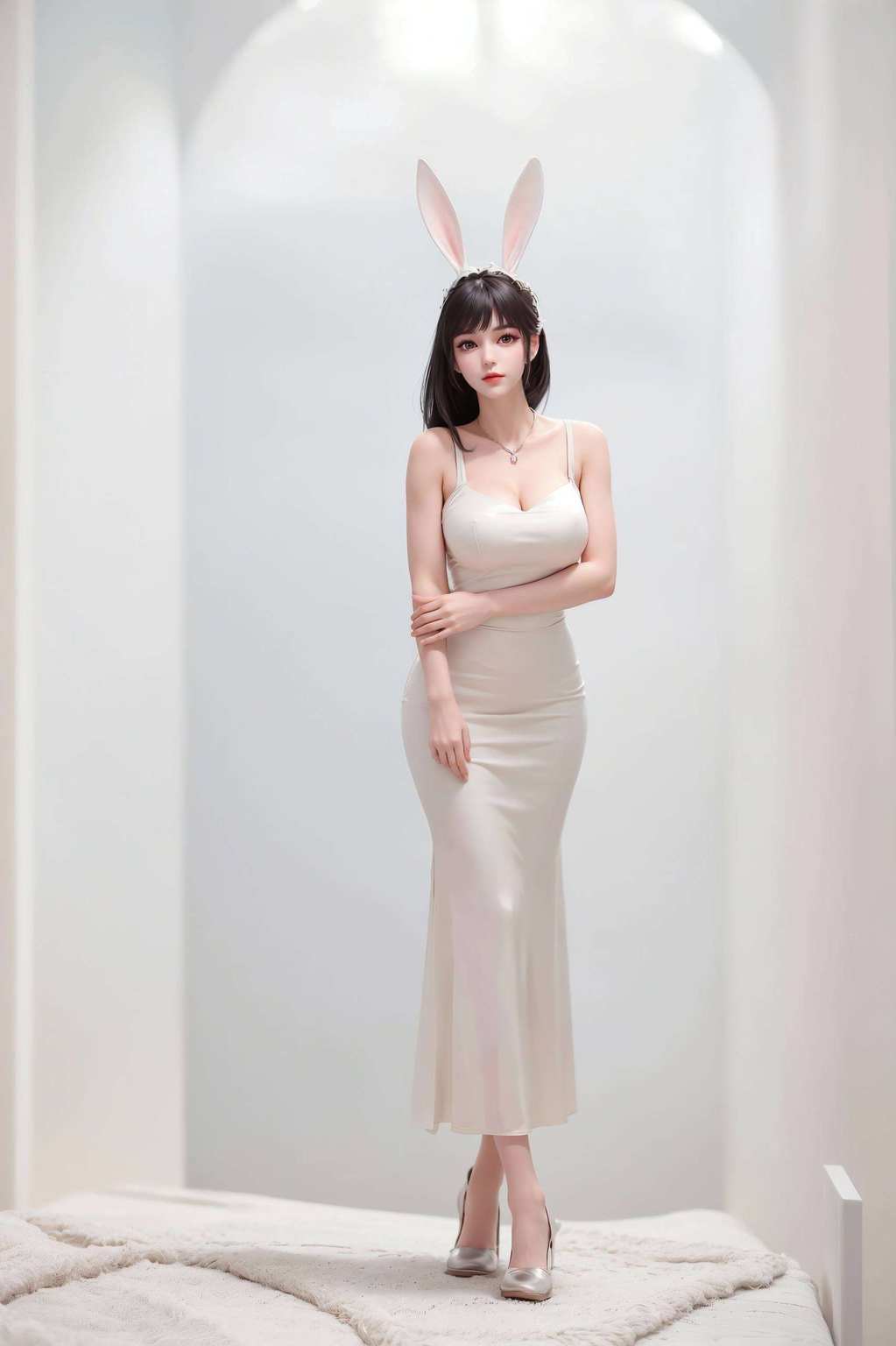 逃离怪兽的勇敢身影美女壁纸引领视觉盛宴