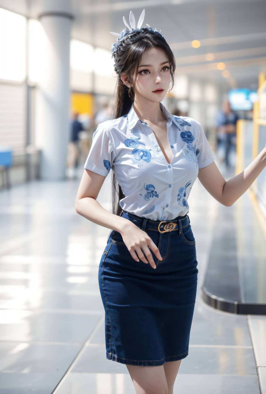 嘿想要变成众人的焦点？这款小舞壁纸绝对让你成为人群中的那一抹亮色！快来感受一下这国漫美女的魅力吧