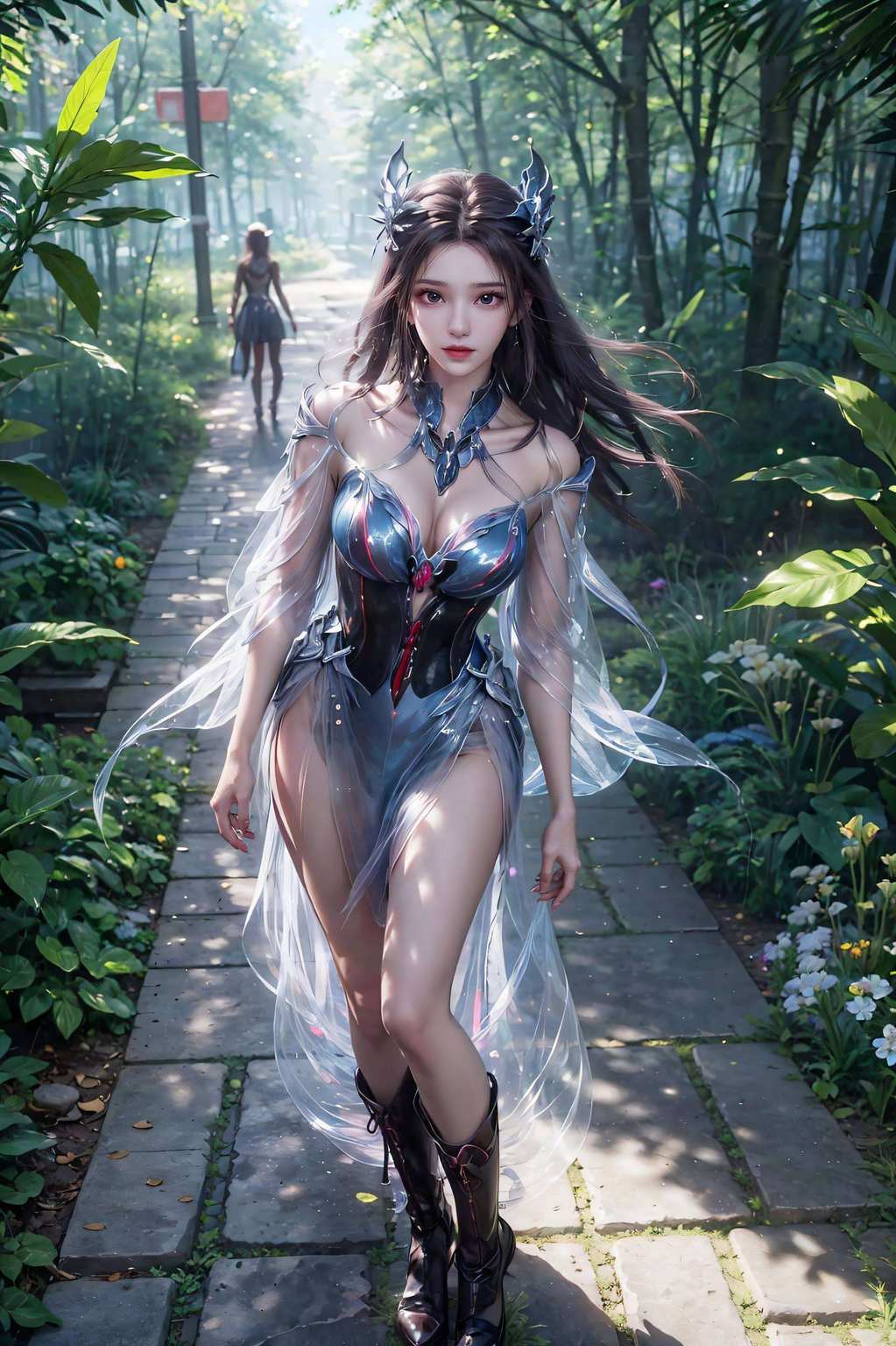 让你的手机瞬间变身艺术馆一袭青衣