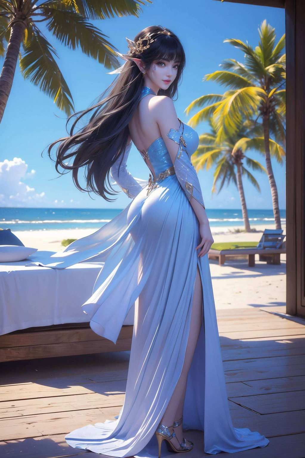 让你的平板桌面瞬间变身玄幻仙境那傲娇的眼神