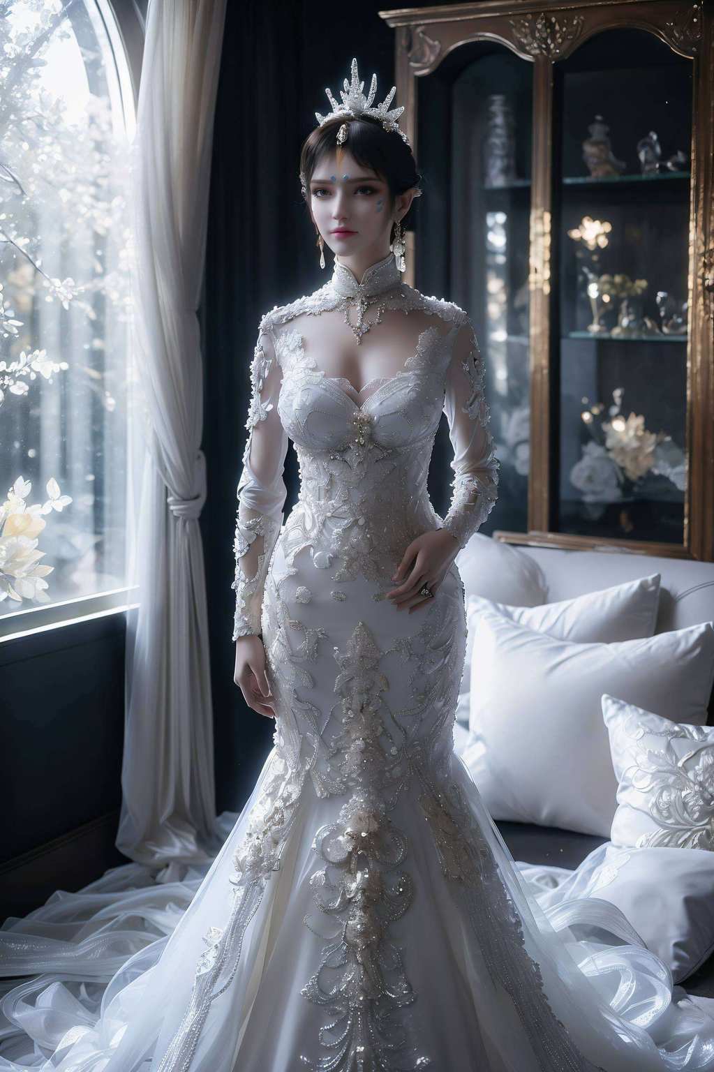 这位来自斗破苍穹的天妖凰族女神不仅拥有令人窒息的美貌