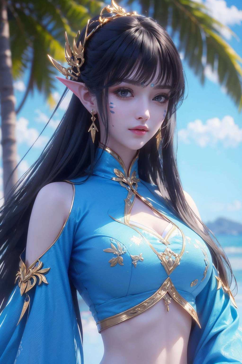 这可是国漫女神中的佼佼者哦！画面玄幻梦幻色彩饱满