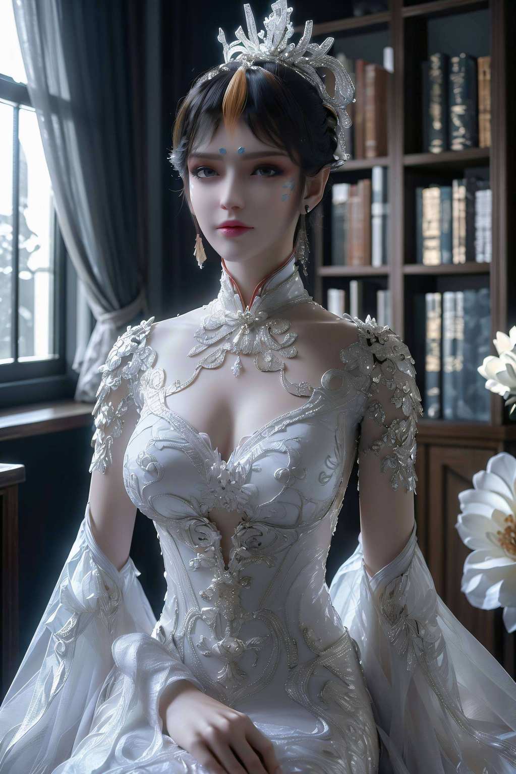 动漫女神之谓也清丽脱俗