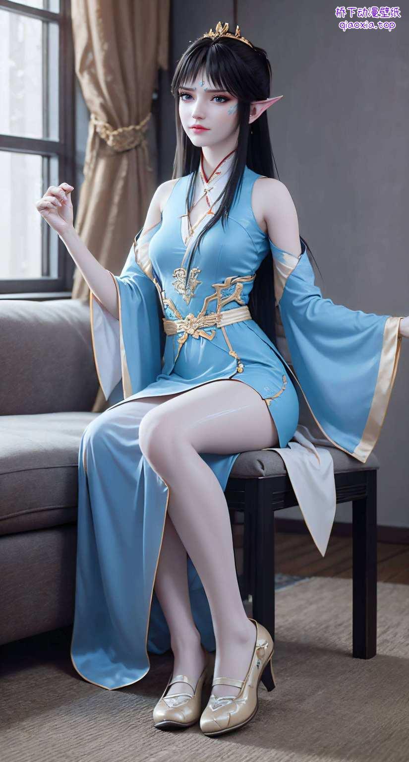 还让无数动漫迷为之倾倒这位国漫界的美丽精灵