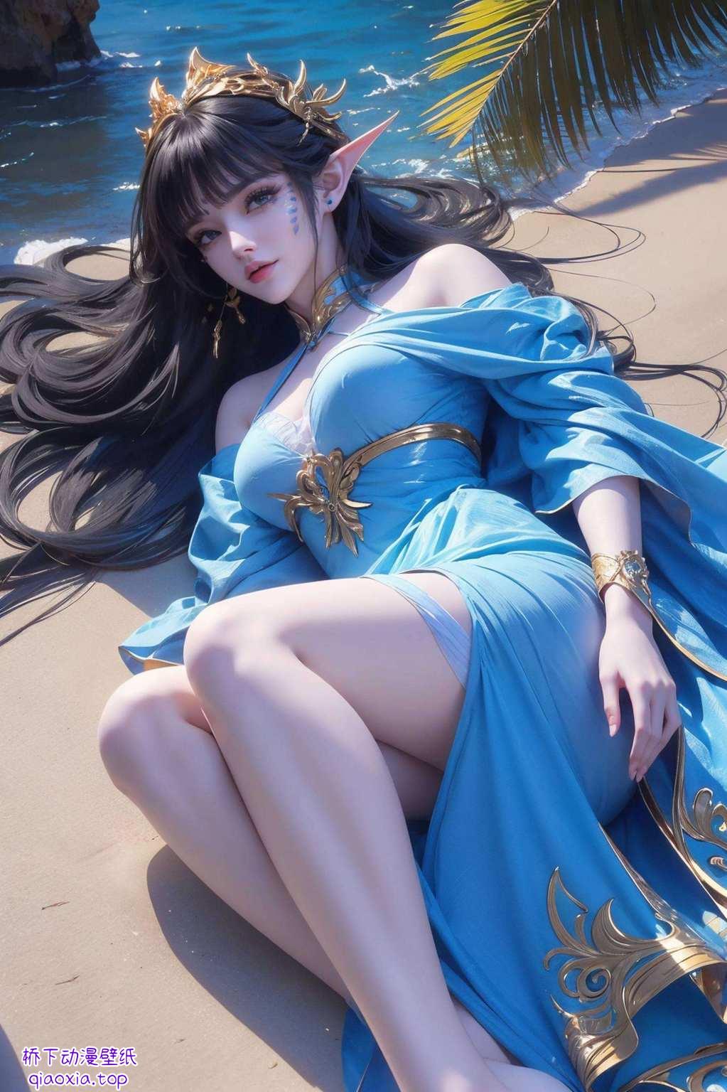 清儿翩翩舞壁纸绘凤颜