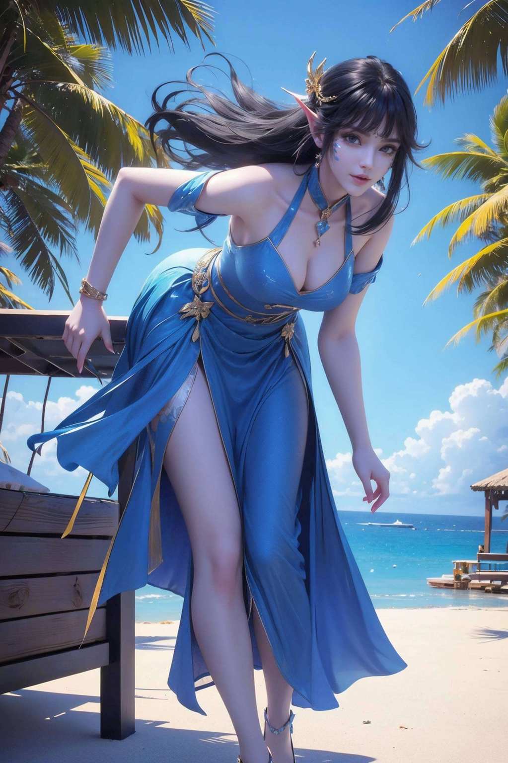 不仅在天妖凰族中以美貌和实力著称如今更是以她独特的魅力