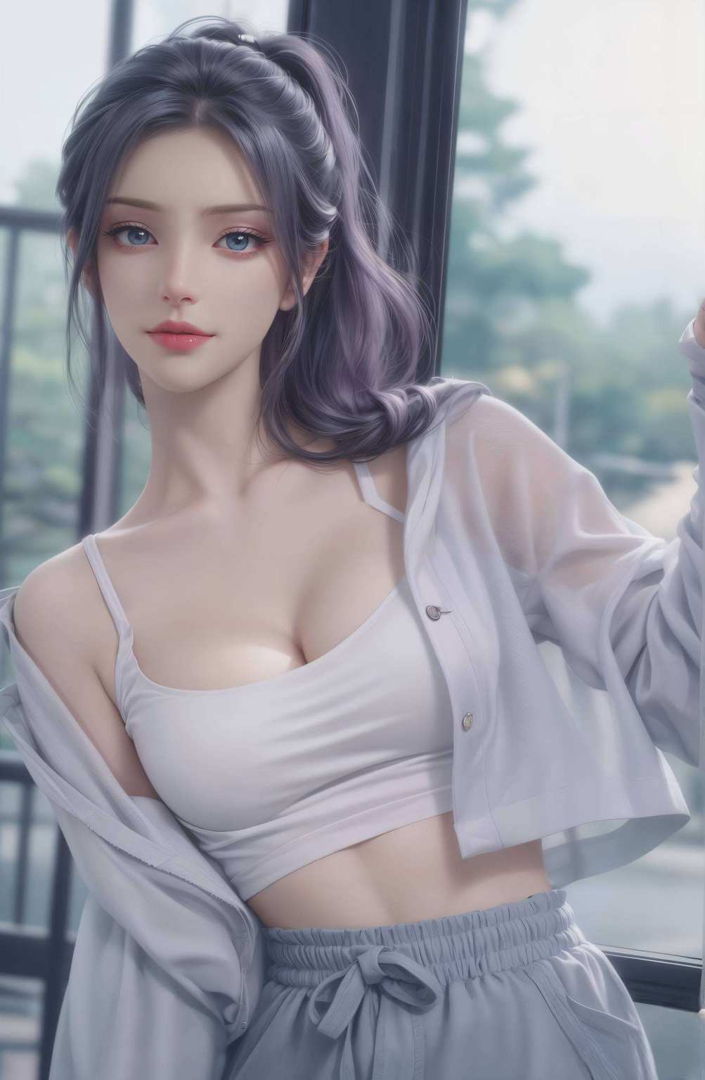 韩月壁纸映斗破动漫美女如画意
