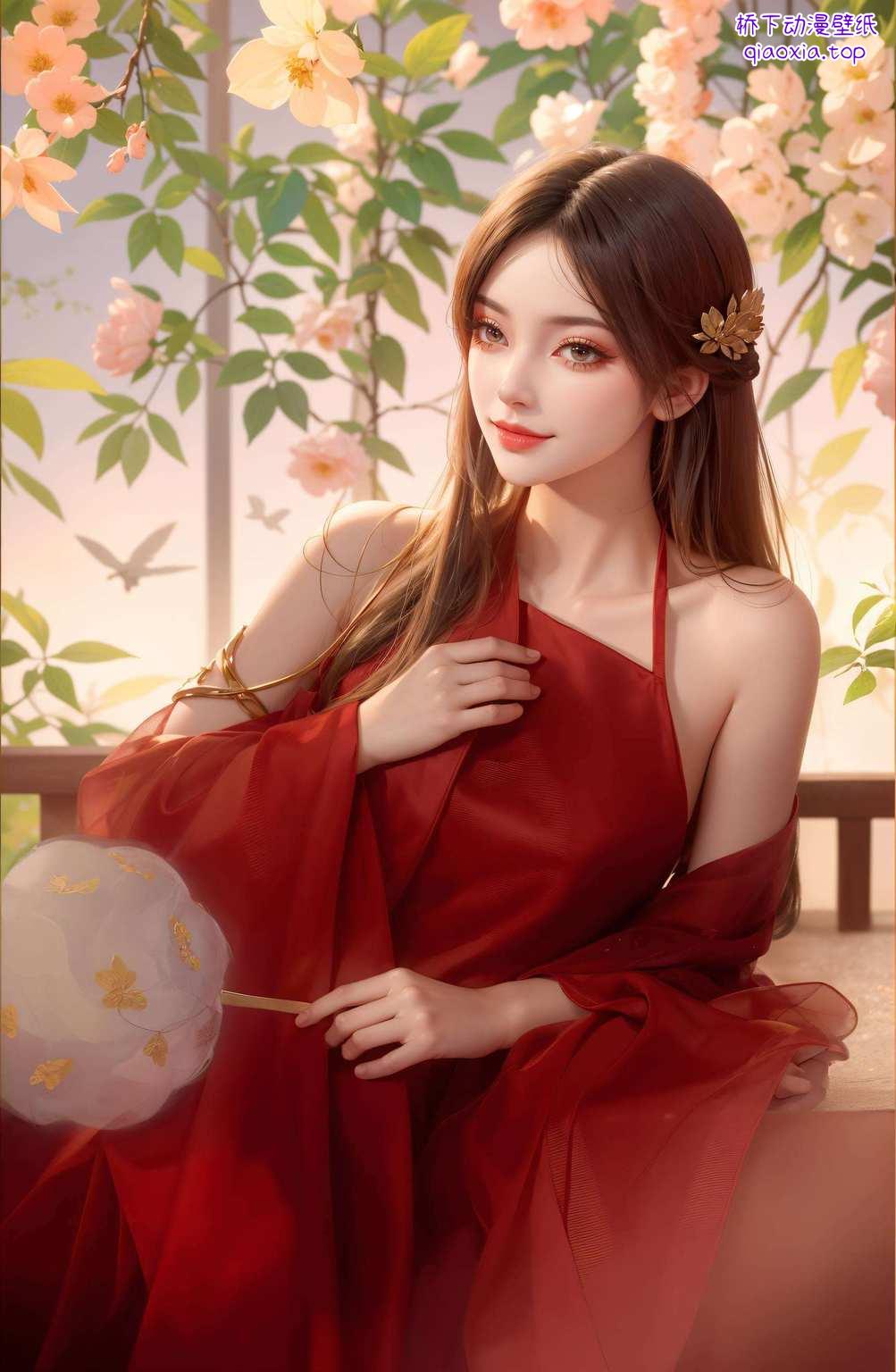 朋友们！这回来点特别的——给你们的iPad换个新鲜壁纸包还有国漫女神童菲柳岩的高清美图