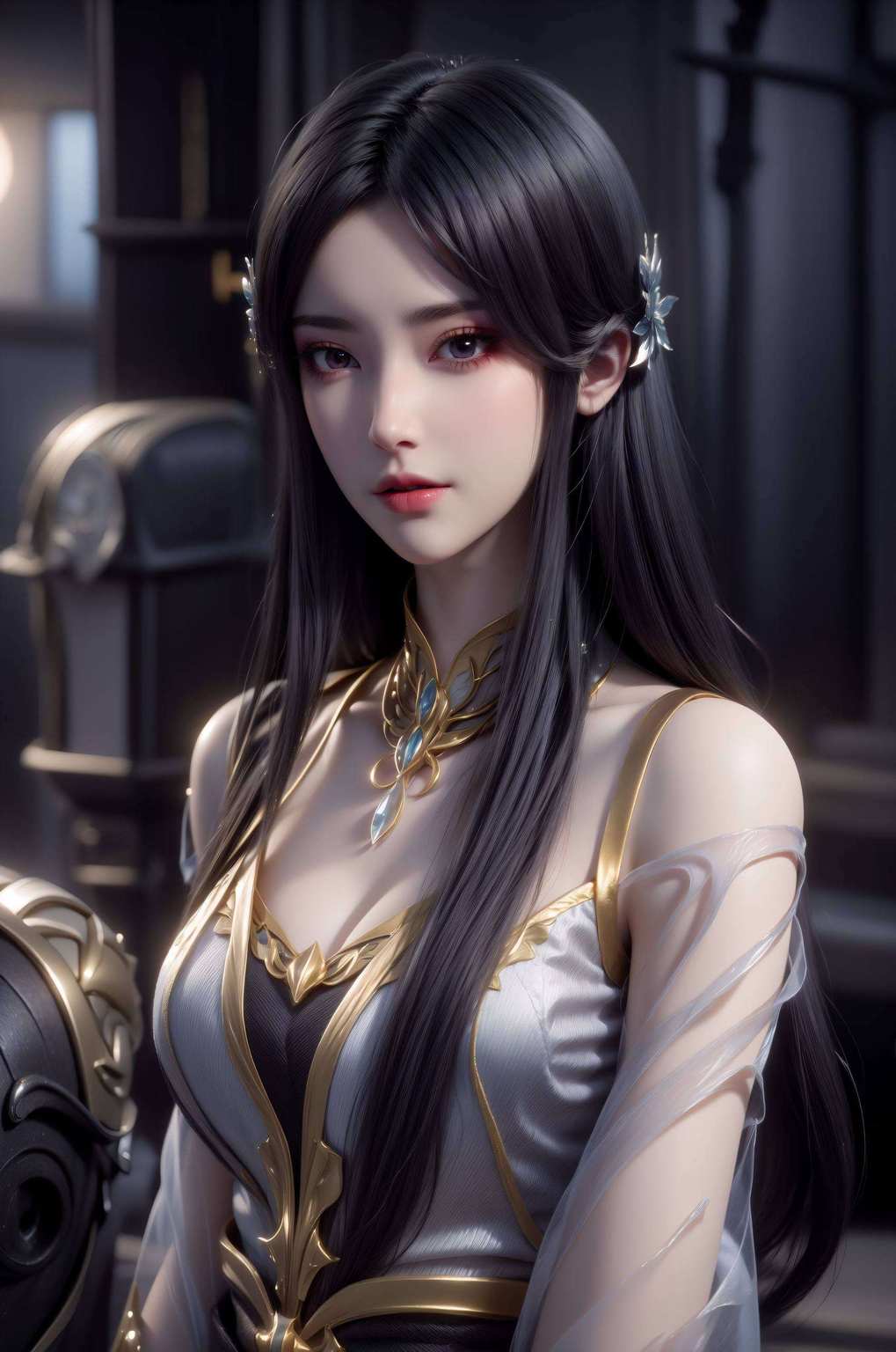 柳菲翩翩动漫壁纸间
