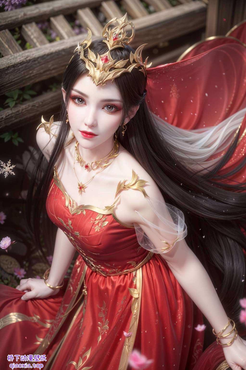国漫女神和国漫美女一网打尽！这可不仅仅是一张壁纸快来感受这独特的视觉盛宴吧！