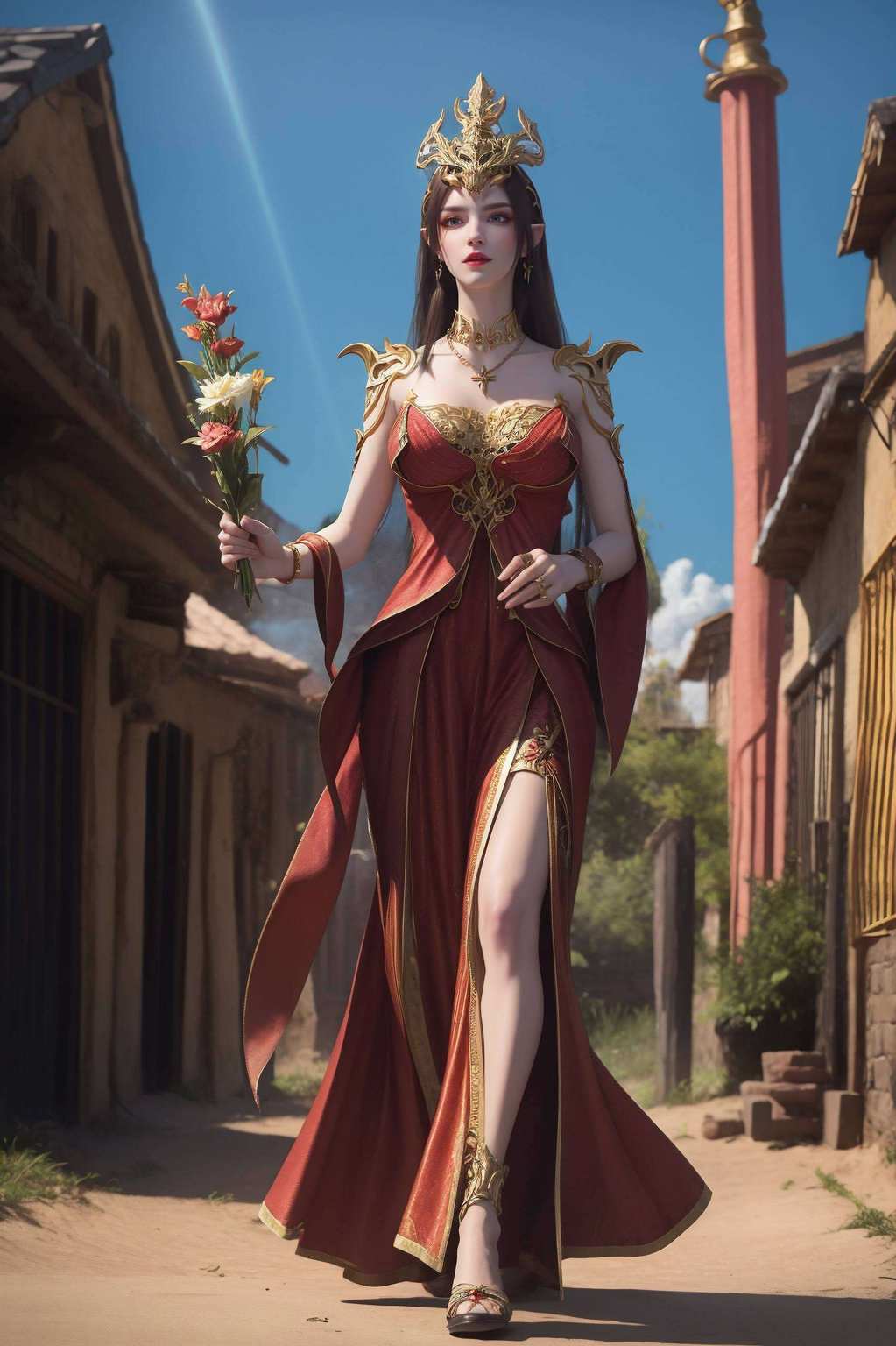美杜莎女王和白给的美艳蛇女形象想要你的手机锁屏也能跟上国漫潮流吗？快来看看我们为你精选的免费壁纸包吧！这不仅仅是壁纸
